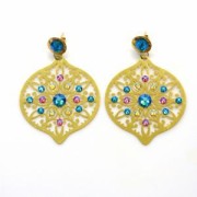 Swarovski 3 mm Rose crystal rhinestones x36