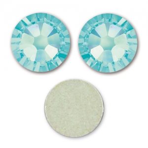Swarovski crystal 3 mm Light Turquoise rhinestones x36