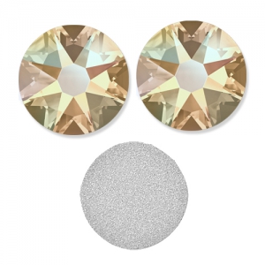 Swarovski 2088 3 mm Silk Shimmer rhinestones to stick x36