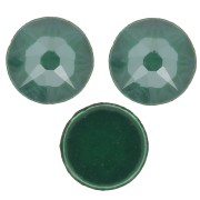 3mm Swarovski STICK-ON RHINESTONES Crystal Pine Green Ignite x36|raw }}