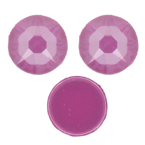 3 mm Swarovski crystal glue-on rhinestones - Crystal Orchid Ignite x36