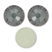 Swarovski stick-on rhinestones 4mm Crystal Silver Night x36