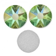 Swarovski 2088 6 mm Peridot Shimmer rhinestones to stick x10