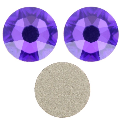 6mm Swarovski 2088 stick-on Crystal rhinestones - Crystal Crystal Heliotrope x10