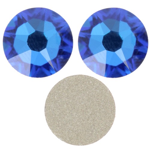 6mm Swarovski 2088 stick-on Crystal rhinestones - Crystal Bermuda Blue x10