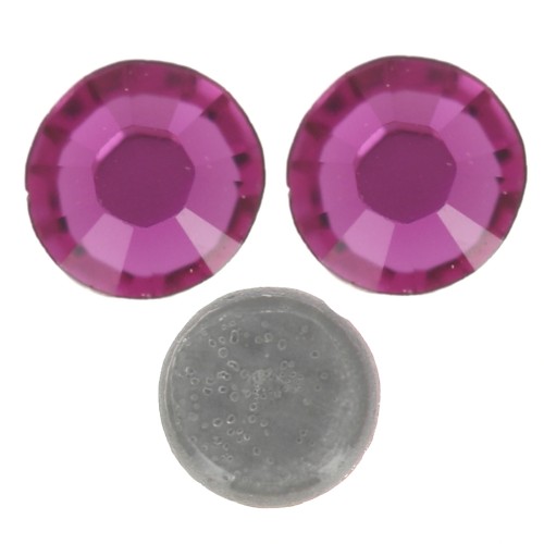 Strass Hotfix Swarovski 2 mm - Fuchsia x36