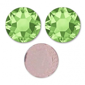 Strass Hotfix Swarovski 3 mm Peridot x36