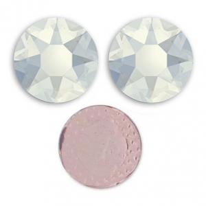 Swarovski Hotfix Rhinestones 3mm White Opal x36