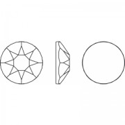 Strass Hotfix Swarovski 3 mm - Light Topaz x36