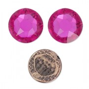 Swarovski Hotfix rhinestones 4mm Fuchsia x36