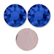 Swarovski Hotfix rhinestones 5mm Capri Blue x36
