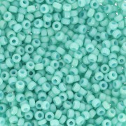 Seed beads Miyuki Duracoat 11/0 4475 - Dyed Opaque Sea Opal x8g|raw }}