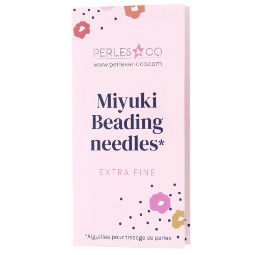Miyuki extra fine beading needles - Perles and Co x4