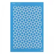 Silk Screen Moiko 74x105 mm - Oriental pattern 4.14