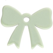 Sage green - 16.5x20 mm Opaque Acrylic Knot Pendant - Sage Green x1 16.5x20 mm Opaque Acrylic Knot Pendant - Sage Green x1