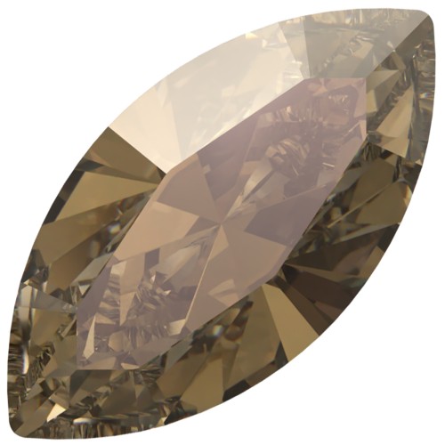 Navettes Swarovski 4228 6x3 mm - Crystal Bronze x4