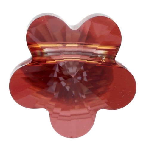 Swarovski Flower 5744 8 mm - Crystal Red Magma x1