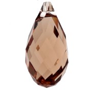 Swarovski 6010 17x8.5 mm Drop - Light Colorado Topaz x1