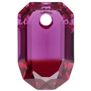 Fuschia - Pendant Symbiosis 6508 18.8x12 mm - Fuchsia Red Magma x1 Pendant Symbiosis 6508 18.8x12 mm - Fuchsia Red Magma x1