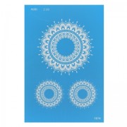 Silk Screen Moiko 74x105 mm - Mandalas pattern 2.09|raw }}