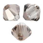 Swarovski crystal spinning tops 5328 5 mm - Crystal Bronze x20