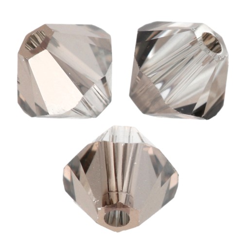Swarovski crystal spinning tops 5328 5 mm - Crystal Bronze x20