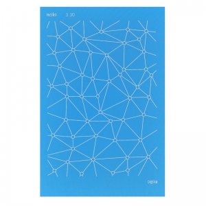 Silk Screen Moiko 74x105 mm - Connexions pattern 3.30