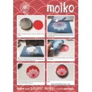 Silk Screen Moiko 74x105 mm - Cubes pattern 6.07