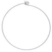 Bracelet with screwed ball clasp 66 mm - 304 stainless steel x1