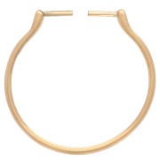 Adjustable and interchangeable thin ring T.58 to T.60 Stainless steel 304 Gold x1