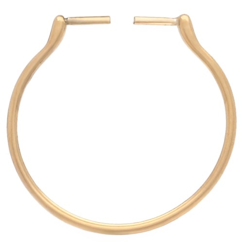 Adjustable and interchangeable thin ring T.58 to T.60 Stainless steel 304 Gold x1