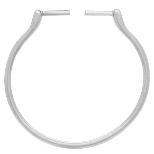 Adjustable and interchangeable thin ring T.58 to T.60 304 stainless steel x1