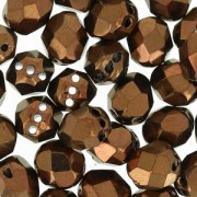 RounTrio Facettes 6mm Dark Bronze x15|raw }}