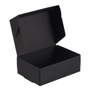 DIY Gift Box, 8.3x6x3 cm - Black x1