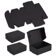DIY Gift Box, 8.3x6x3 cm - Black x1
