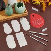 Set of 9 modeling tools for clay and polymer clay