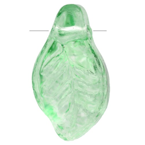 Glass sheets 12x6.5 mm - Green x6