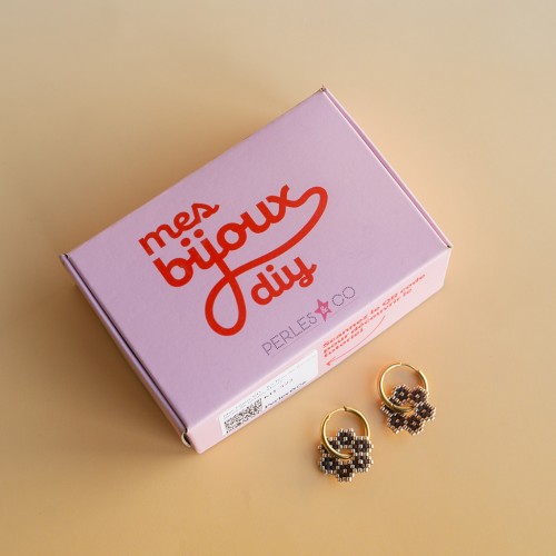 My DIY Jewelry - Miyuki Bead Weaving Flower Earrings Kit