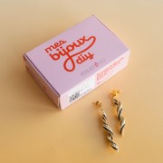 My DIY Jewelry - Spiral Earrings Kit with Miyuki Beads