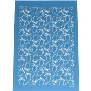 Silk Screen Moiko for polymer clay 74x105 mm - Lemons 11.43