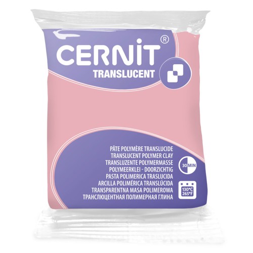 Cernit Translucent Clay - Rose Quartz (No. 477) x 56 g