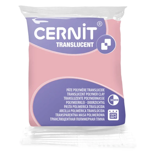Cernit Translucent Clay - Rose Quartz (No. 477) x 56 g