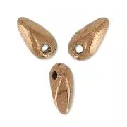 Mini Glass Daggers 6x2.5 mm - Gold Bronze x5g