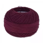 cotton yarn Lizbeth size 40 Burgundy n°672 x274m