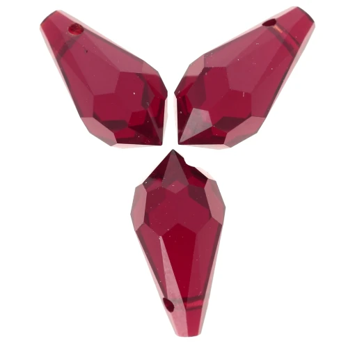 Swarovski 6000 drops 13x6.5 mm - Siam x4