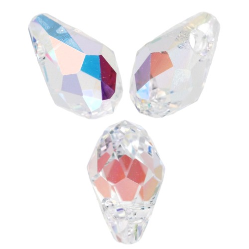 Swarovski drops 6007 7x4 mm - Crystal AB x360