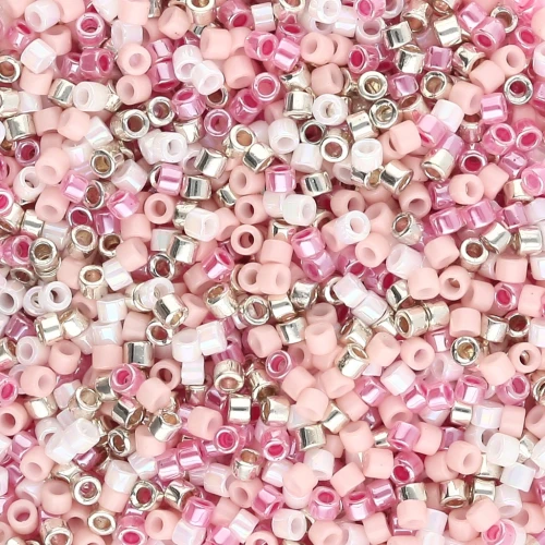 Mix Miyuki Delica 11/0 - Light Pink x8g