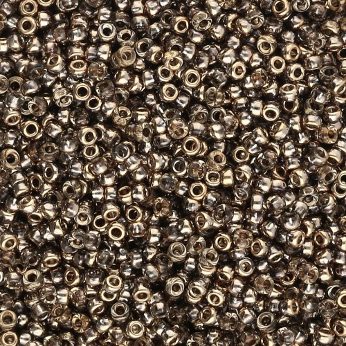 Seed beads Miyuki 15/0 55005 - Crystal Amber x8g