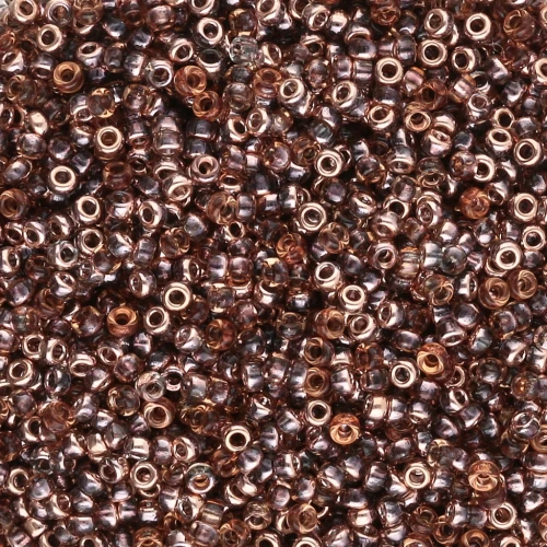 Seed beads Miyuki 15/0 55007 - Crystal Capri Gold x8g