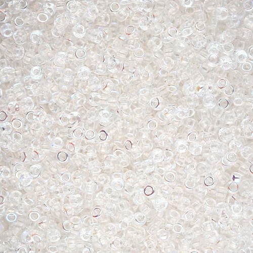 Seed beads Miyuki 15/0 55009 - Crystal AB x8g